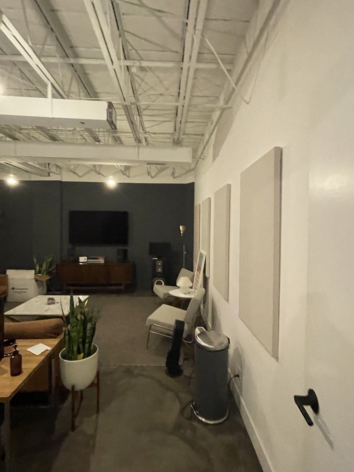 The space before the studio renovation.